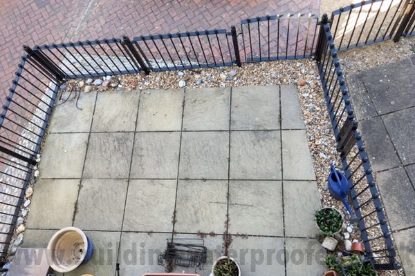 Patio treated with DO-IT-ALL Eastbourne