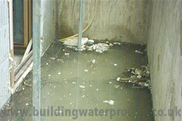 flooded basement Waterproofing Basements