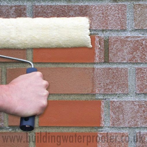 Remmers Funcosil FC Cream Brick Waterproofer during application