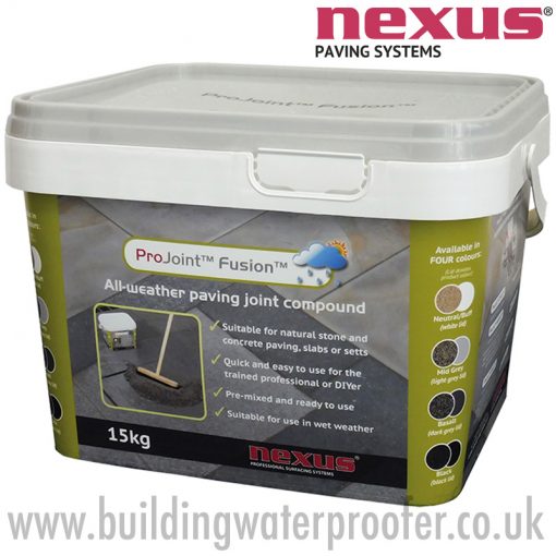 Nexus Projoint Fusion patio paving joint compound mid grey