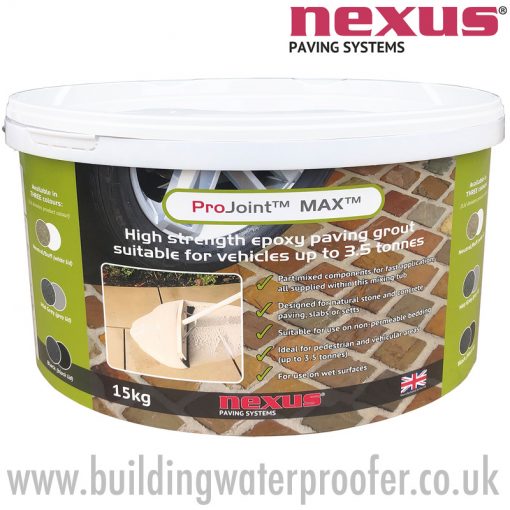 Nexus ProJoint MAX high strength Epoxy Paving Grout