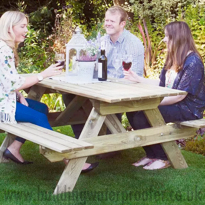 waterproof picnic table