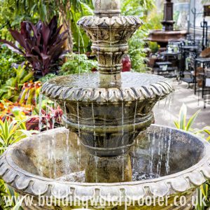 waterproofing fountains