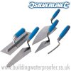 Silverline Soft-Grip Trade Trowel Set 5pce