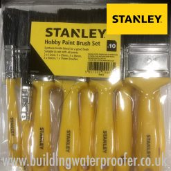 Stanley HOBBY10 10 Piece Hobby Paint Brush Set