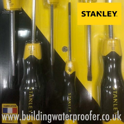 Stanley Cushion Grip 6pc Screwdriver Set