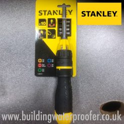 STANLEY Multibit Ratchet Screwdriver + 10 Bits