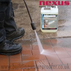 Nexus PaveCare Paving & Driveway Cleaner spraying