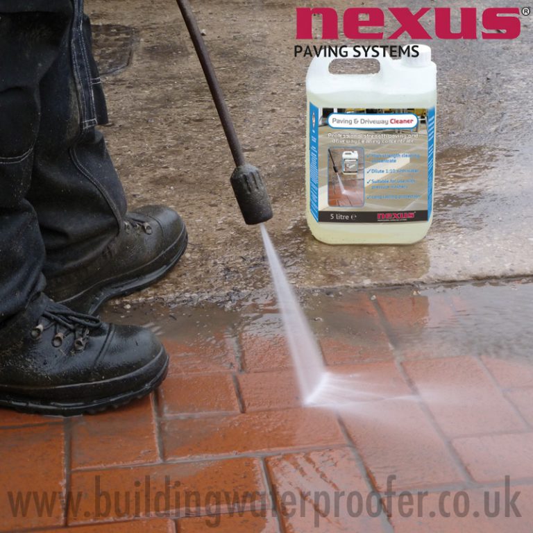Nexus PaveCare Paving & Driveway Cleaner 5L Building Waterproofer UK