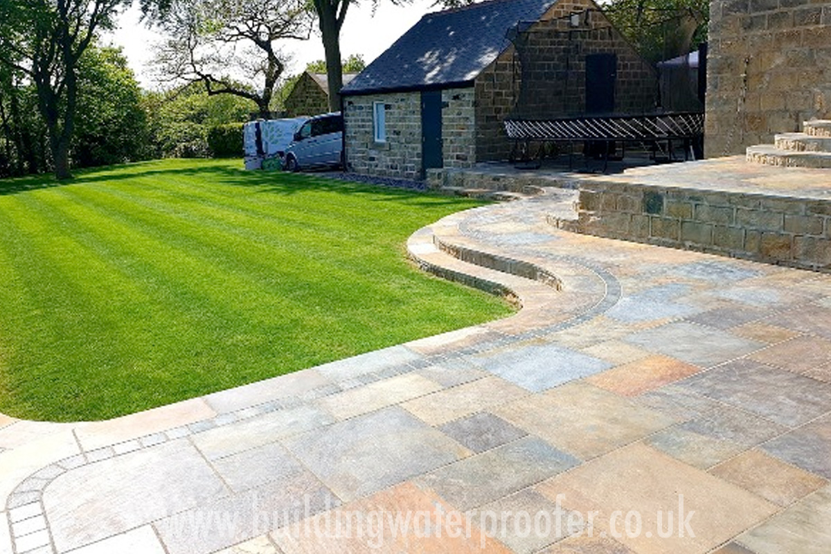 Patio Grouting with Nexus ProJoint MAX Building Waterproofer UK