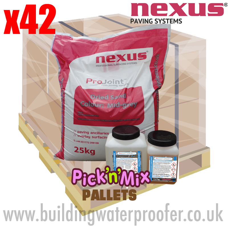 Pallet Nexus V75-WT 2 part epoxy resin mortar system
