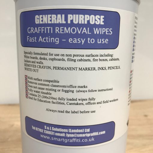Smart General Purpose Graffiti Removal Wipes