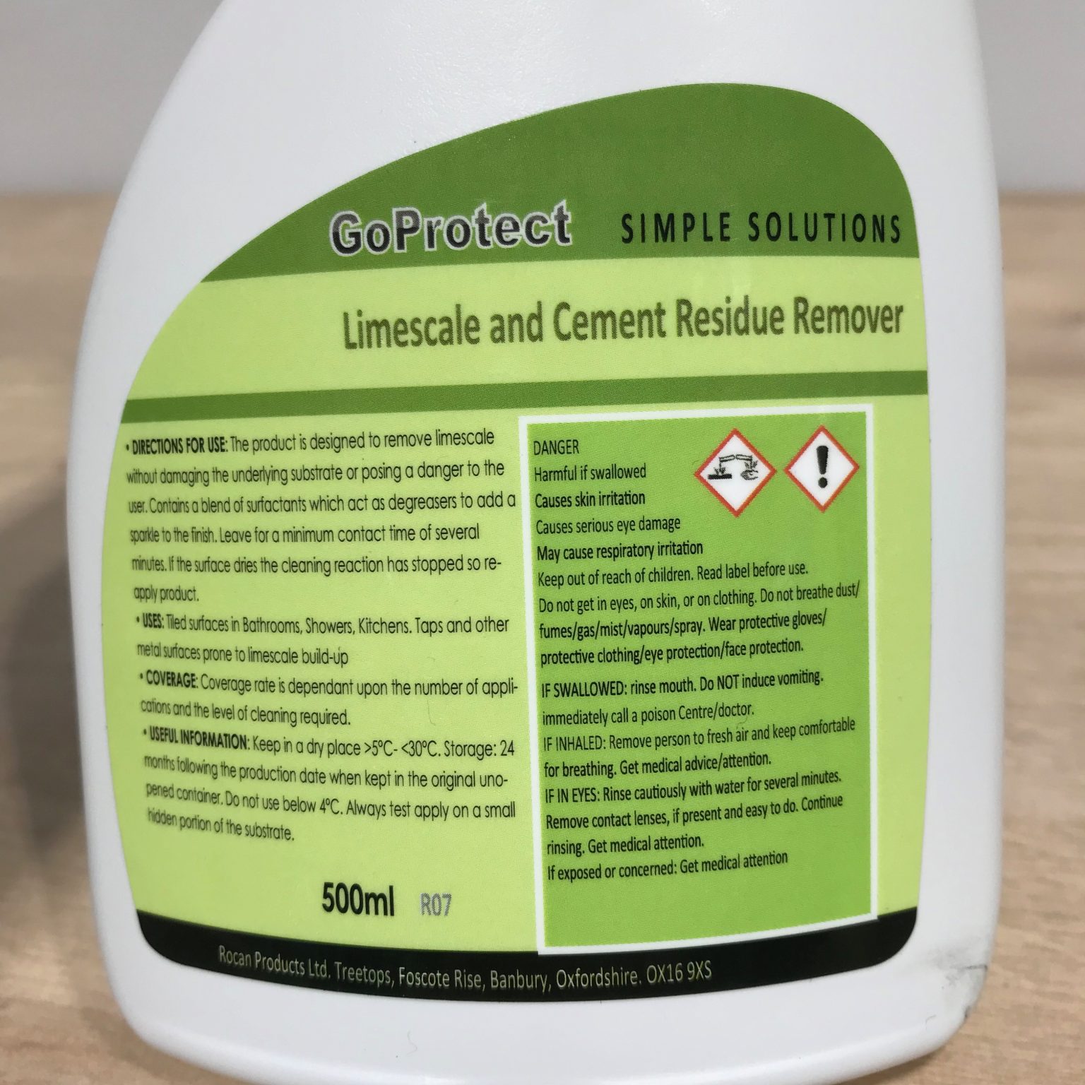 GoProtect Limescale and Cement Residue Remover