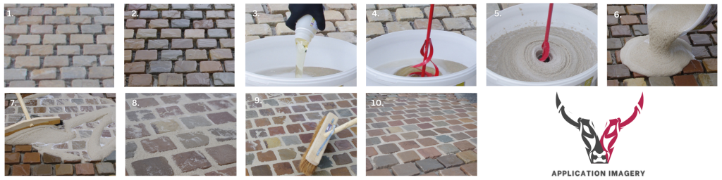 Nexus ProJoint TITAN Ultra high strength epoxy paving grout step by step